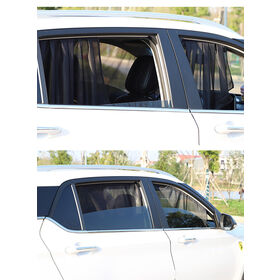 plegable nylon malla coche sombrilla auto ventana sombras lado