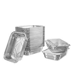 Aluminum Foil Cake Pan- Disposable Baking Containers 83160 /Tins Most  Popular Fast Food Catering Tray/China Aluminum Foil Container Suppliers -  China Foil Paper Lid, Foil Container Lid