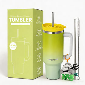 Meeting/picnics 40oz lead-free reusable straw spillfree 18/18 stainless steel double-wall insulated water bottles