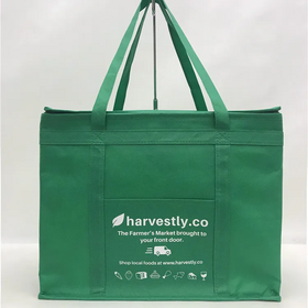 Wholesale Picnic bag aluminium foil cooler bag with non woven material handles customized printing