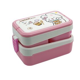 Hello Kitty Lunch Box Creative Cute Portable Bento Box Microwave