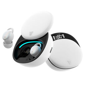Nouveaux Mini Écouteurs Bluetooth de Sommeil TWS avec Affichage LED, Interrupteur à Effet Hall et Charge Sans Fil