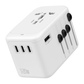 Ougrand Travel Plug Adapter, Universal Travel Adapter, Travel Power Plug Adapter, International Power Adapter with 3 USB & 1 Type-C Travel Accessories