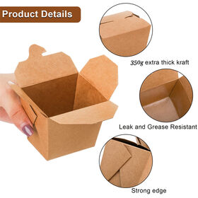 ECO Friendly Kraft Paper Bento Takeout Box 3 Compartments (Pack of 200 pcs)  – DNET-ECO COMPANY LIMITED