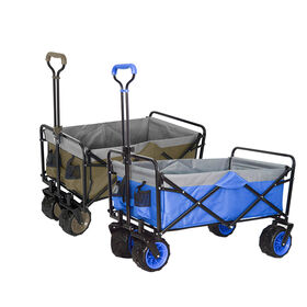 Utility Outdoor Camping Portable Folding Wagons Carts Heavy Duty
