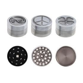 Clear View Weed Grinder 4-layer Windows 2.5'' 63mm Zinc Alloy Metal Tobacco  Grinder - China Wholesale Clear View Weed Grinder ,2.5'' 63mm 4-layer $4.76  from Ruian Lanchuang Smoking Accessories Factory