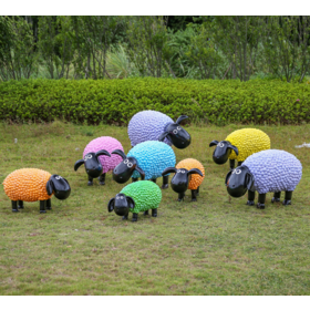 Wholesale Sculpture FRP animal decoration garden landscape lawn decoration