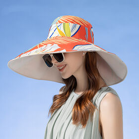 Women Reversible Bucket Hat UV Sun Protection UPF 50+ Double Sided