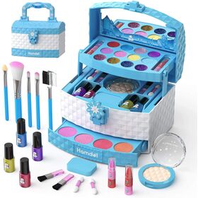 Buy Wholesale China Newest Kid Set Cosmetics Real Little Washable Pretend  Play Kids Make Up Makeup Kit For Girls Box Medium Size Sets & Kid Set  Cosmetics Real Little Washable at USD