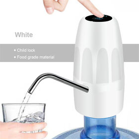 Water Bottle Dispenser USB Rechargeable Mini Water Jug for 1-5 Gallon