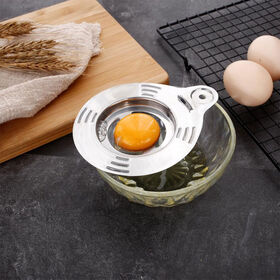 Séparateur d'oeufs Jaune d'œuf Filtre blanc Diviseur d'oeufs de qualité  alimentaire Tamis à