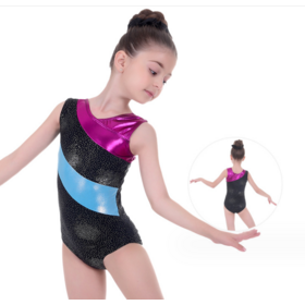 Happy Cherry Turnpakje Mouwloos Meisje Gymnastiek Turnpakje Kinder Turnpakje Turnshort Set Girls Leotard Tag 10 (9-10 jaar