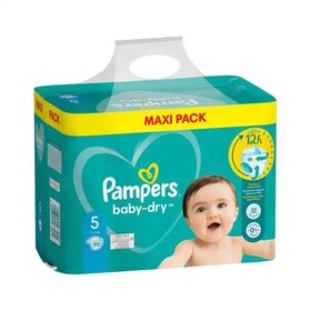 Pampers Baby-Dry Nappy Pants, Size 4 (9-15kg) Essential Pack 38