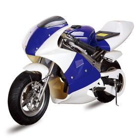 Moteur 49CC 2 Temps Pour Pocket Bike, Mini Dirt Bike - Refroidissement Par Air, Démarrage Par Câble, Aluminium - 1,9 KW (3 CV)