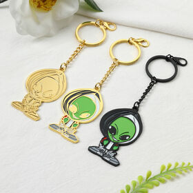 Llaveros Personalizados con Logo, Esmalte Suave, Artesanía en Metal, Anilla para Llaves, Llavero Metálico para Decoración de Bolsos