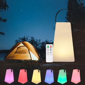 Camping Lantern Rechargeable, Blukar Super Bright LED Camping Lights Lamp -  7 Light Modes 60 LEDs Tent Light 10+ Hrs Runtime for Hurricane,Power