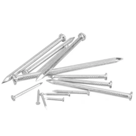 White zinc coated/Black hardened cement steel nail iron nail