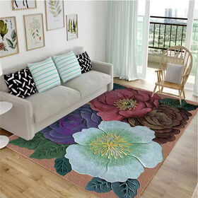Colorful Face Artskill Handtuft Carpet Wall Rugs Floor Mat - China