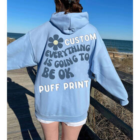 Wholesale 3d Puff Print Hoodie Products at Factory Prices from  Manufacturers in China, India, Korea, etc.