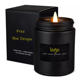 Buy Standard Quality China Wholesale 20oz 22oz 650ml Short Round Matte  Black Glass Candle Jar With Wooden Lids For Candle Making $1.5 Direct from  Factory at Zibo Fory Glass Co., Ltd.