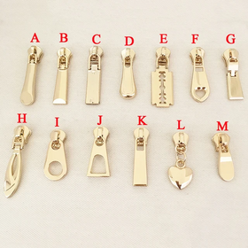 Zipper Slider Mix Color Zipper Puller Metal Zip Pull Repair Zipper  Wholesale For Garment Bag $0.01 - Wholesale China Zipper Slider at factory  prices from Ningbo MH Industry Co. Ltd