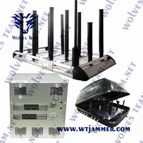 High Power Cell Phone Signals 3G 4G WiFi UHF VHF Blocker Vehicle Bomb Jammer