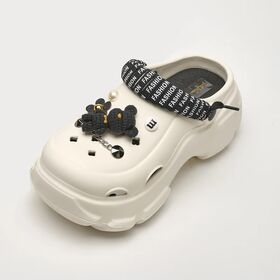 Nueva moda personalizada moda amortiguación espesar Eva zapatilla Zapatos cómodo casual dibujos animados Zapatillas Sandalias