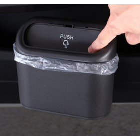 Wholesale Car trash can Car door hanging storage bucket front special multi-functional portable storage bin