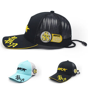 BKK Embroidered SNAP BACK MESH FISHING CAP