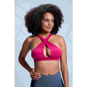 Buy Wholesale China Front Zip Yoga Sports Bra With Coasters Trendy Webbing  Buckle Design - Roadsunshine & Bras at USD 8