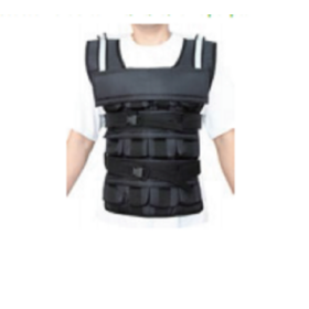 Gilet Lesté Zelus 12LBS (5.4kg) Noir Avec Bandes Réfléchissantes - Neuf Boîte Ouverte