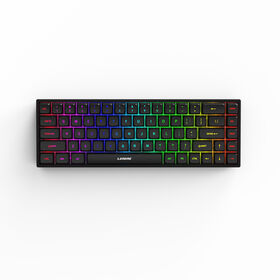 Clavier de jeu mécanique ultra portable, câble micro USB détachable, clavier rétroéclairé RGB compatible