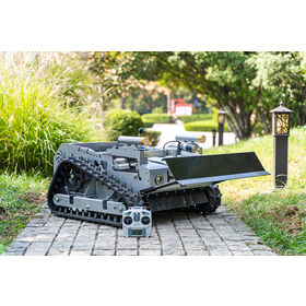 Ce certified 550mm remote control crawler electric intelligent snow clearing robot lawn mower manufacturer for sale at low price