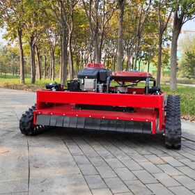 1070mm factory direct sales crawler remote control robot lawn mower zero turn lawn mower garden farm multifunctional lawn mower
