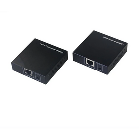 1080P HDMI Extender Kit, 50m HDMI Balun über Cat5e/6A/7, IR Steuerung, PoC, EQ Switch