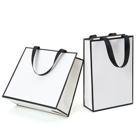 Embalagens para Caixas de Joias, Sacola de Papel Portátil, Personalização de Logotipo - Embalagens para Joias no Atacado