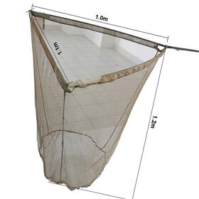 Bulk-buy Small Aluminum Alloy Fishing Landing Net with PE Net