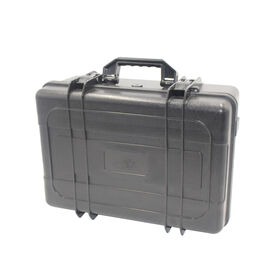 Caja de herramientas para instrumentos, fabricada en plástico ABS, impermeable y a prueba de golpes, con espuma troquelada personalizada para protección contra golpes, precio de fábrica