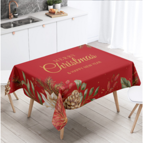 Softalker Nappe Rectangulaire à Carreaux De Noël – Nappe De Noël Résistante Aux Taches Lavable Pour Salle à Manger, Fête, Décoration De Vacances, 137 X 203 Cm