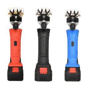 Professional Rechargeable Sheep Hair Cutter Energy Saving Livestock Equipment Rechargeable Sheep Shearing Clippers
