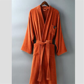 Men's Sleeping Robes Couples Bathrobes House Bath Robe Thicken