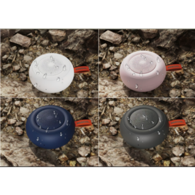 Haut-parleur Bluetooth portable, mini, sans fil, étanche pour extérieur avec subwoofer de haute qualité