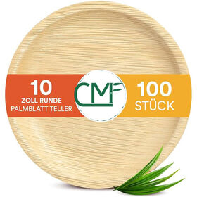 100 Trays, 9 Fish Natural Palm Leaf Eco-Friendly Disposable Trays