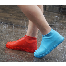 Waterproof Shoe Covers, Non-slip Water Resistant Overshoes Silicone Rubber  Rain Shoe Cover Protectors