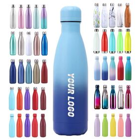 OEM 17OZ UV Edelstahl Isolierte Vakuumflaschen Cola Form Sport Wasserflasche mit individuellem Logo