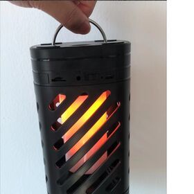 Outdoor flame light bluetooth speaker for camping,parties,or just chilling at home