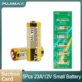 PUJIMAX 5 Pcs Environmental friendly alkaline battery for smart remote control light durable 12v battery for wireless doorbell