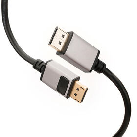Cabo DisplayPort 1.4v Macho para Macho de Alta Qualidade, Cabo DisplayPort 32.4Gbps 8K60hz DP para Monitor