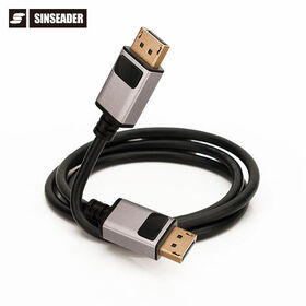 Neues DP 1.4 Kabel Stecker auf Stecker Hochwertiger, vergoldeter DisplayPort-Anschluss 8K@60HZ Displayport zu Displayport Kabel