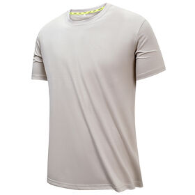 Venta al por mayor de camisetas unisex personalizadas de China, camisetas de algodón de cuello redondo, camisetas lisas para impresión